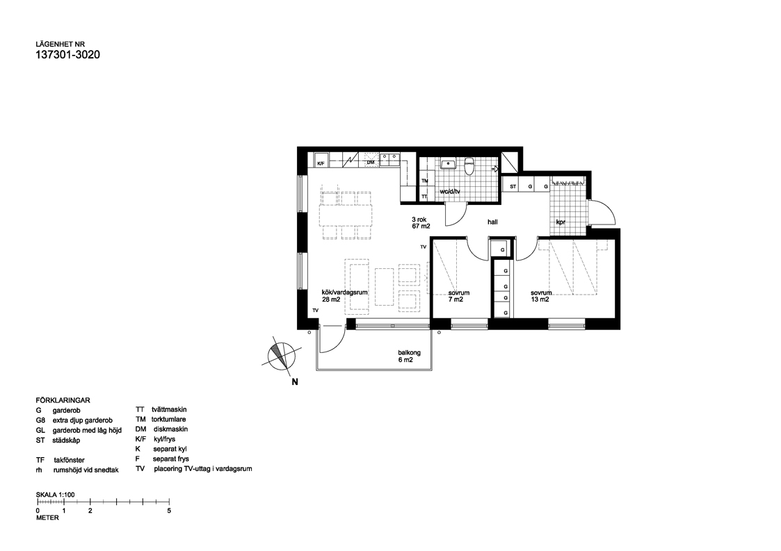 Planritning för Vinkelgatan 34