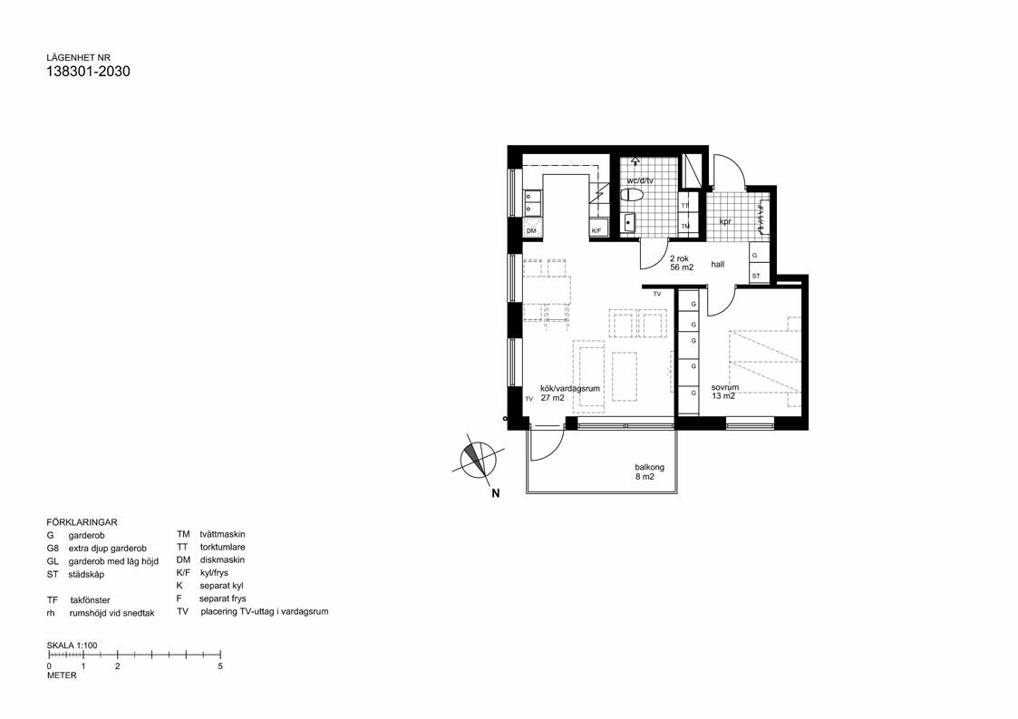 Planritning för Oskarsgatan 23