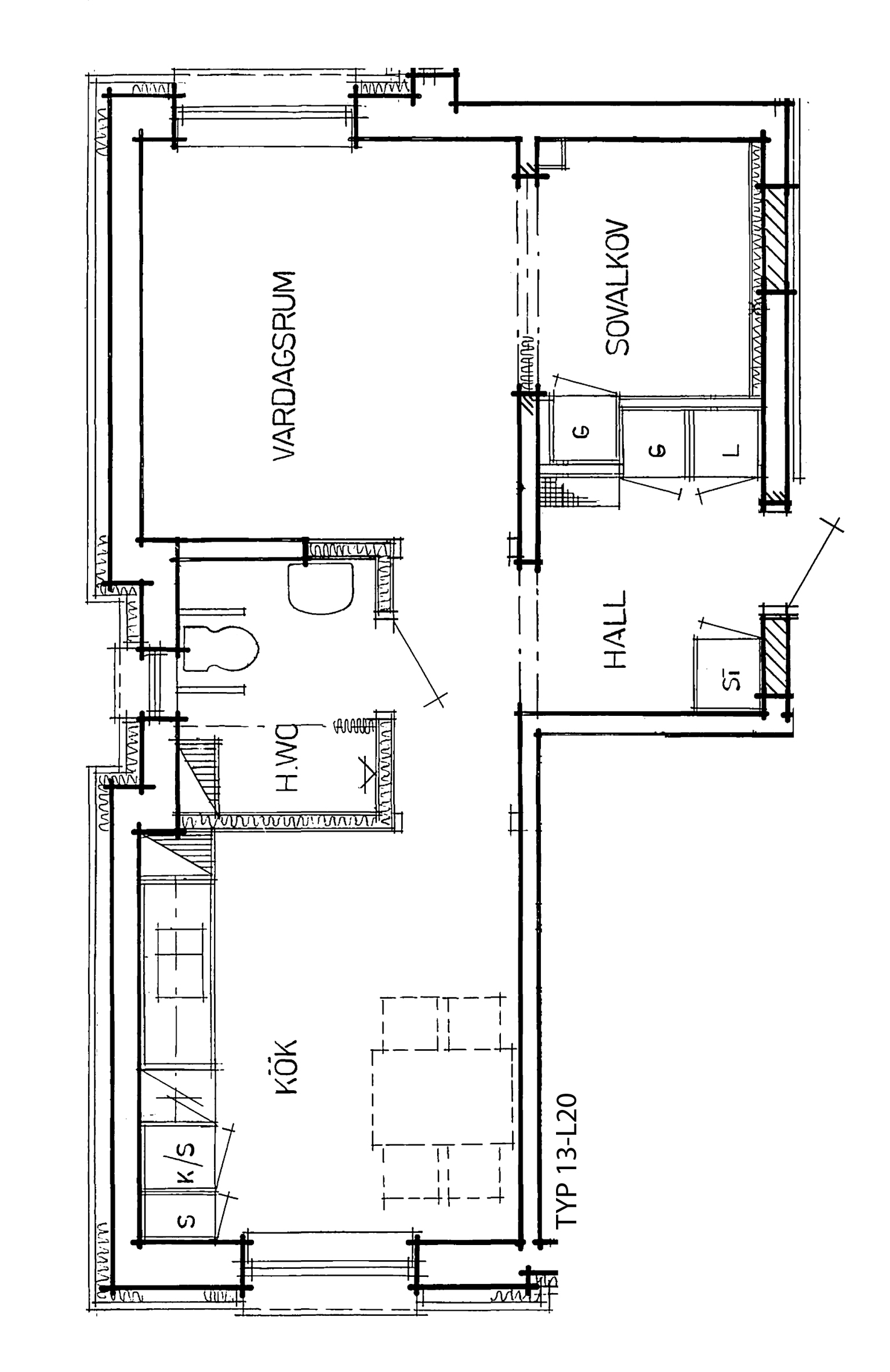 Planritning för Linköpingsvägen 16