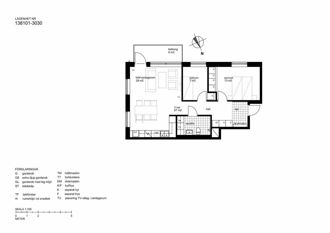 Planritning för Oskarsgatan 27