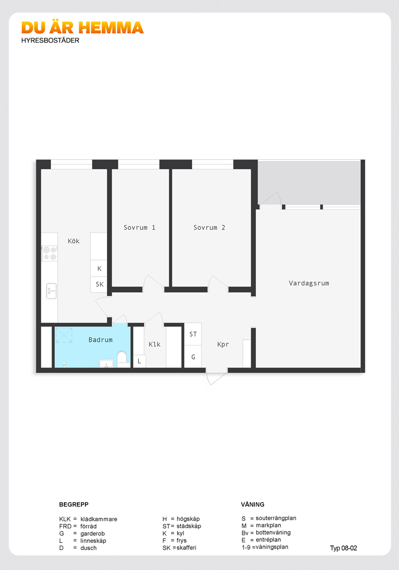 Planritning för Bergslagsgatan 18
