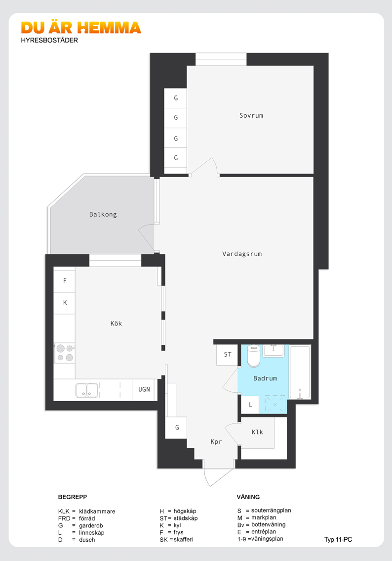Planritning för Kungsgatan 20
