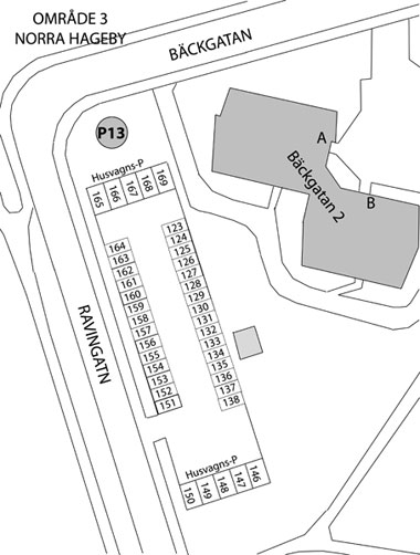 Planritning för Ravingatan