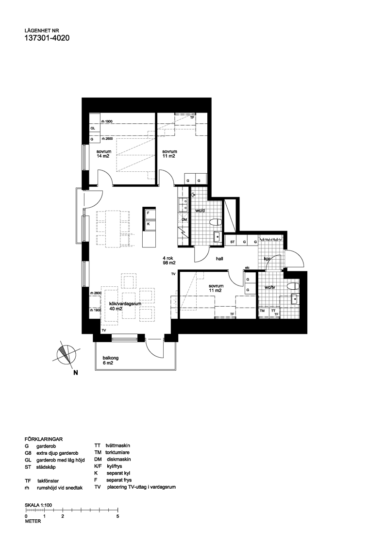 Planritning för Vinkelgatan 34