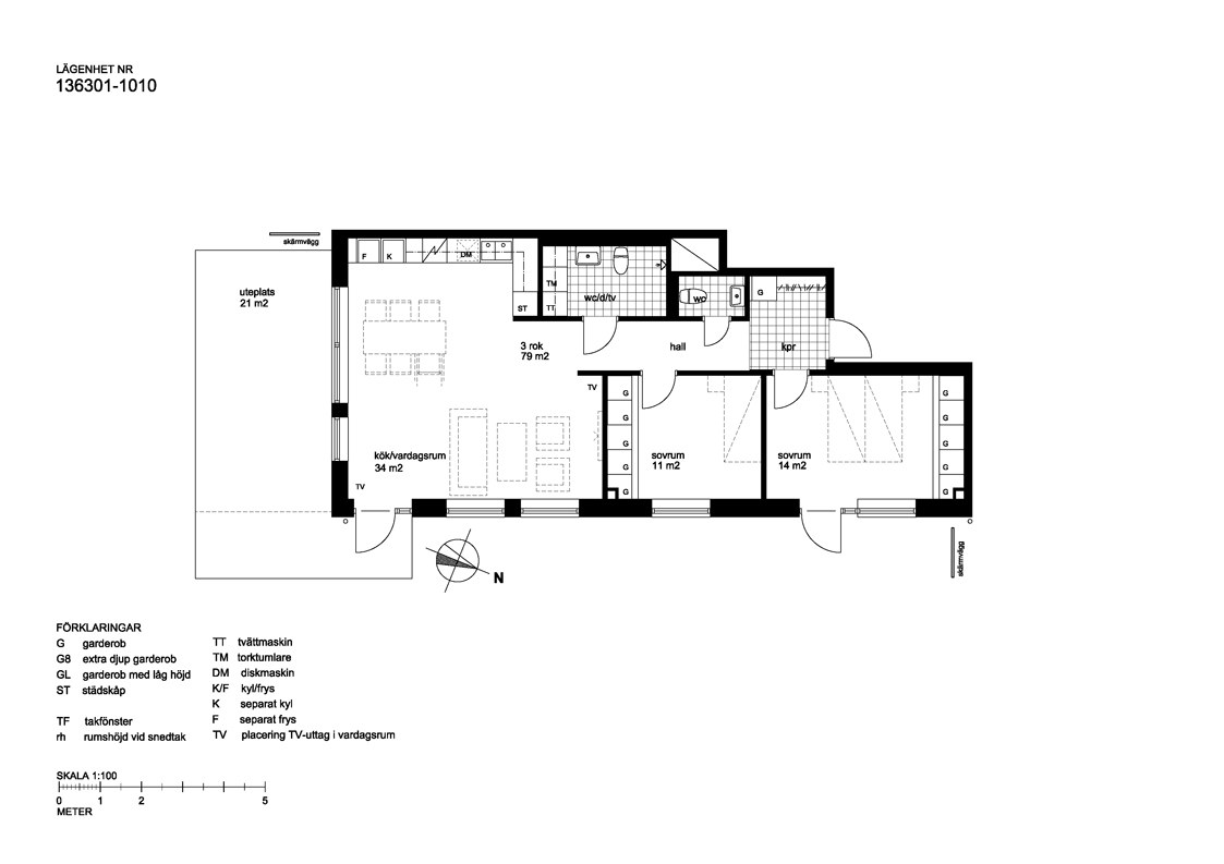 Planritning för Oskarsgatan 35