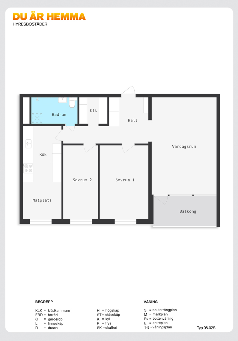 Planritning för Bergslagsgatan 24