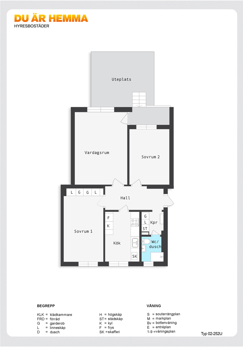 Planritning för Ljuragatan 35