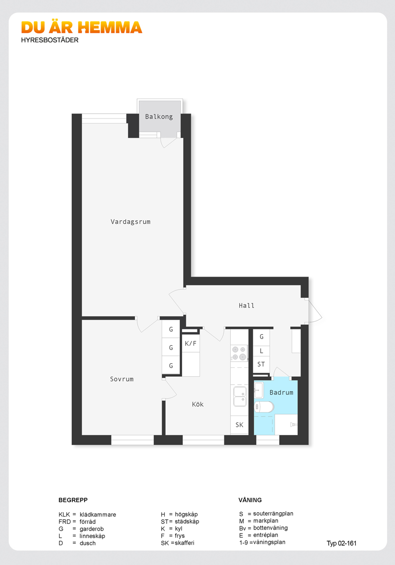 Planritning för Ljuragatan 179