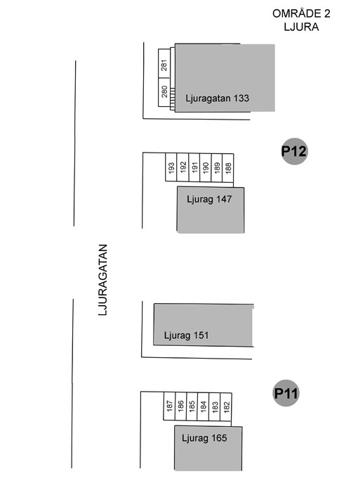 Planritning för Ljuragatan 147