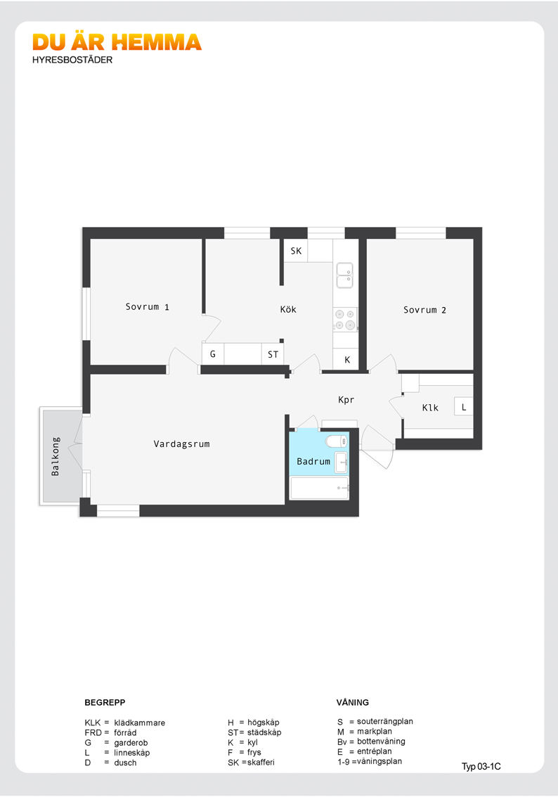 Planritning för Bäckgatan 16