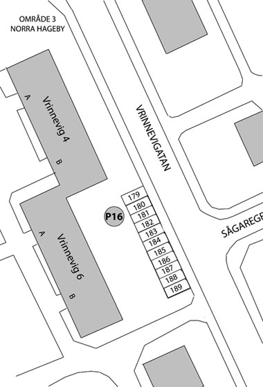 Planritning för Vrinnevigatan 10