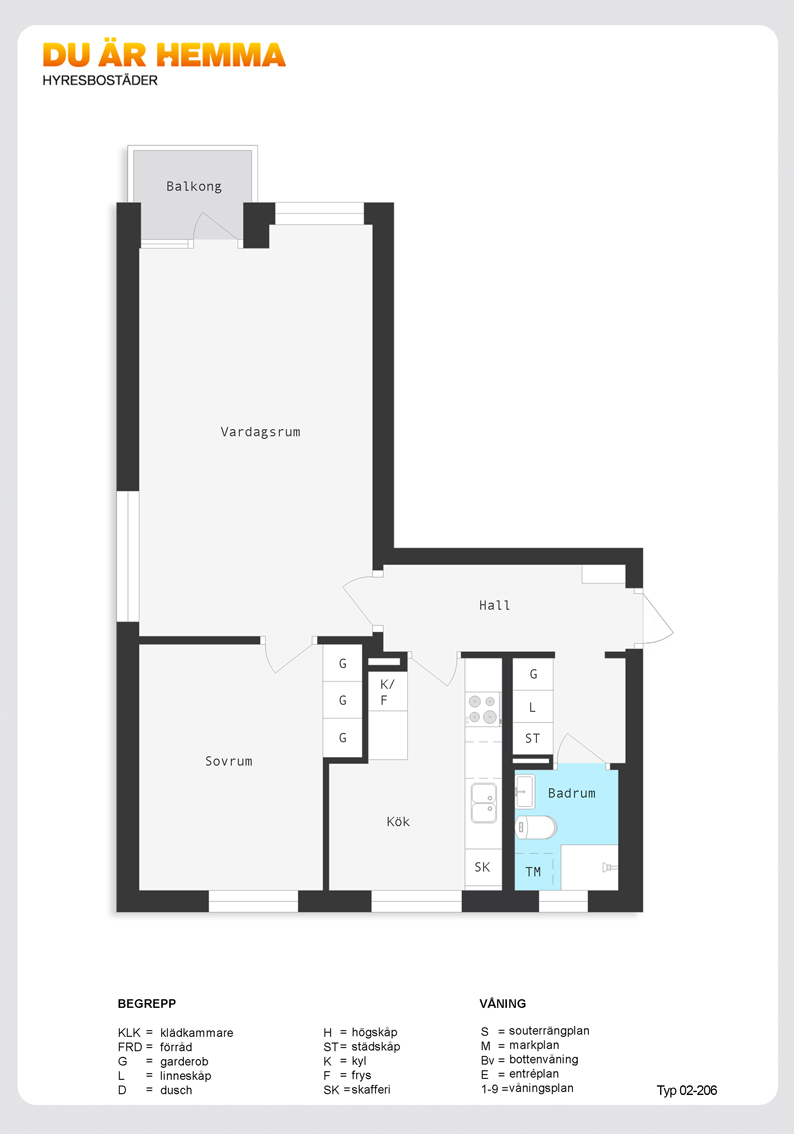 Planritning för Ljuragatan 79
