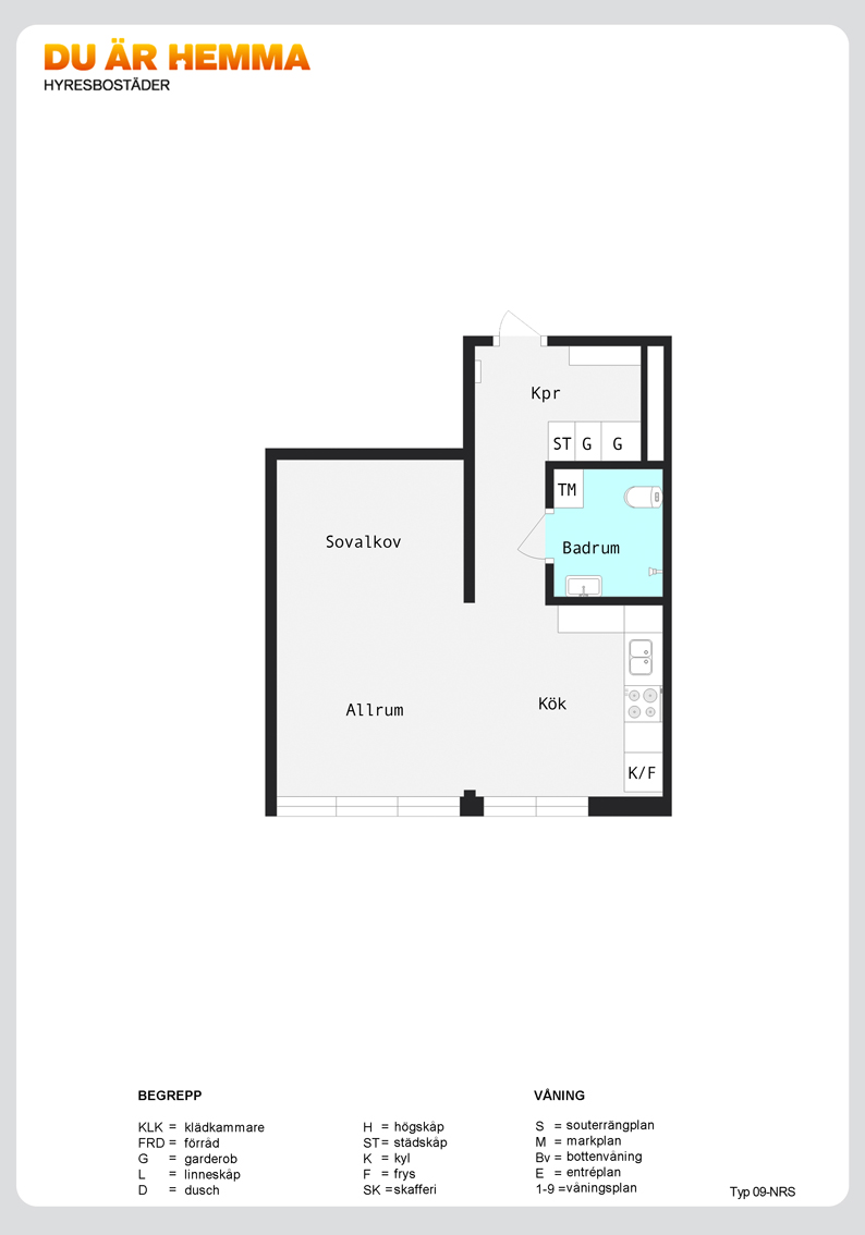 Planritning för S:t Persgatan 130 A