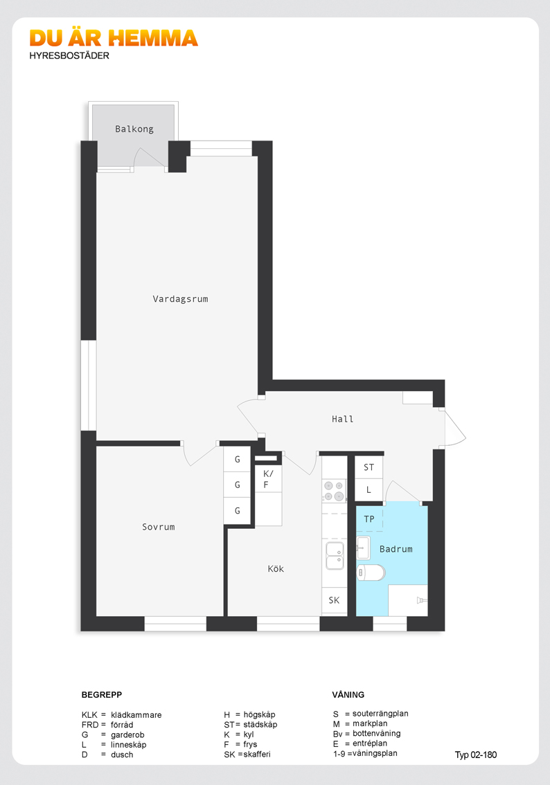 Planritning för Ljuragatan 41
