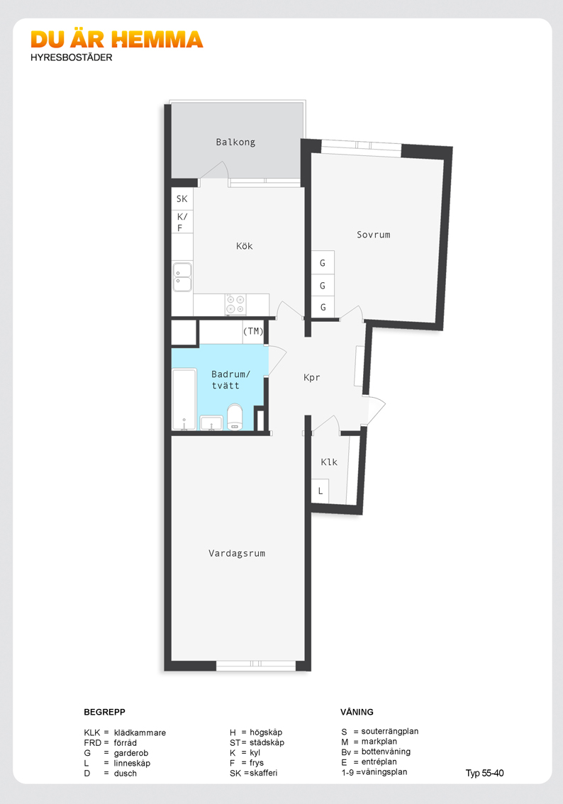 Planritning för Silverringen 4