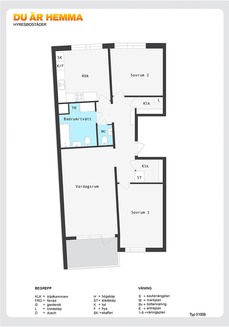 Planritning för Guldringen 67