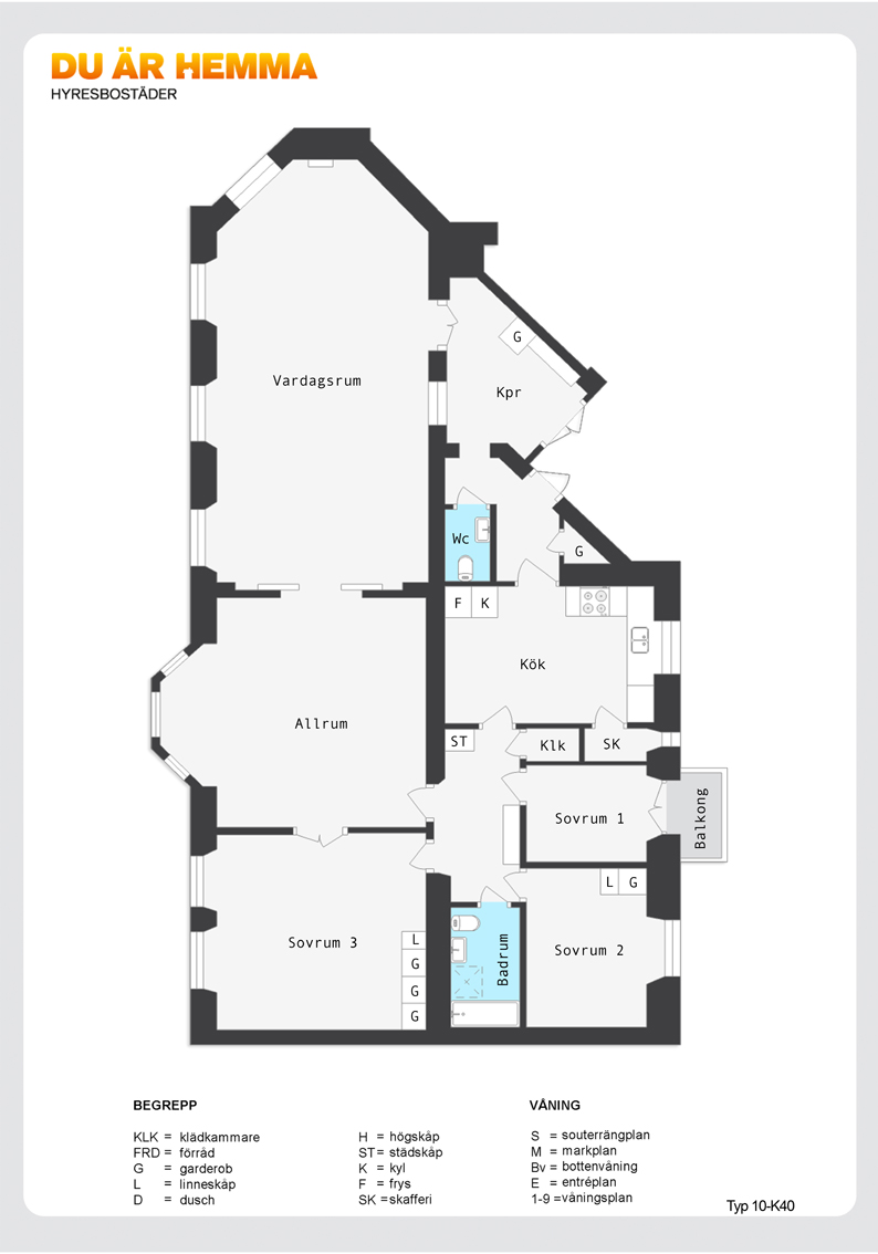 Planritning för Kungsgatan 77