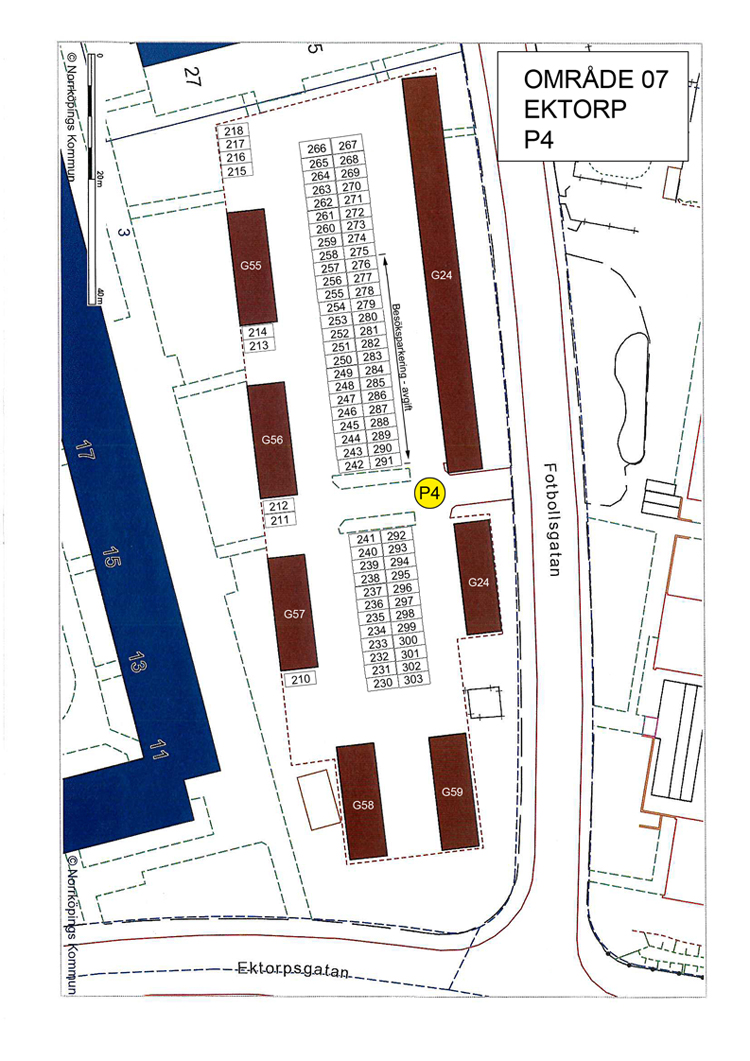 Planritning för Fotbollsgatan 11-23