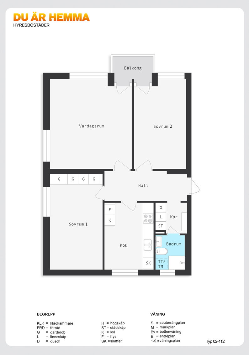 Planritning för Ljuragatan 115