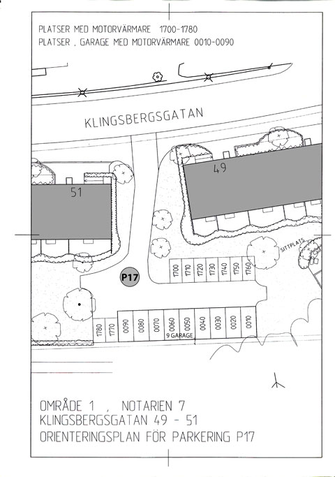 Planritning för Klingsbergsgatan 49-51