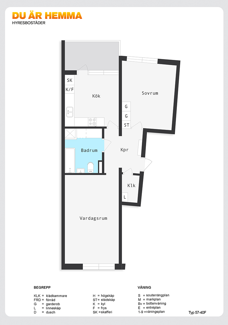 Planritning för Silverringen 54