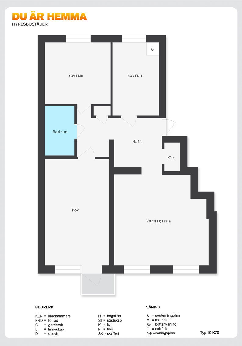 Planritning för Kungsgatan 76