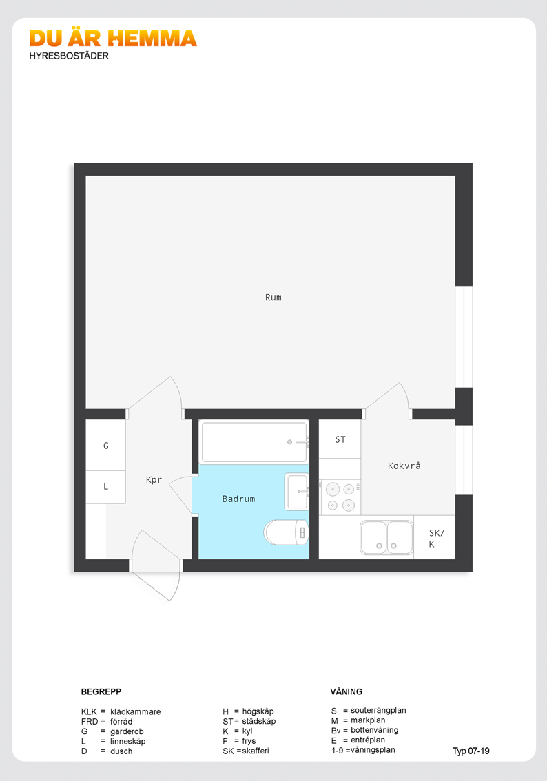 Planritning för Fotbollsgatan 3