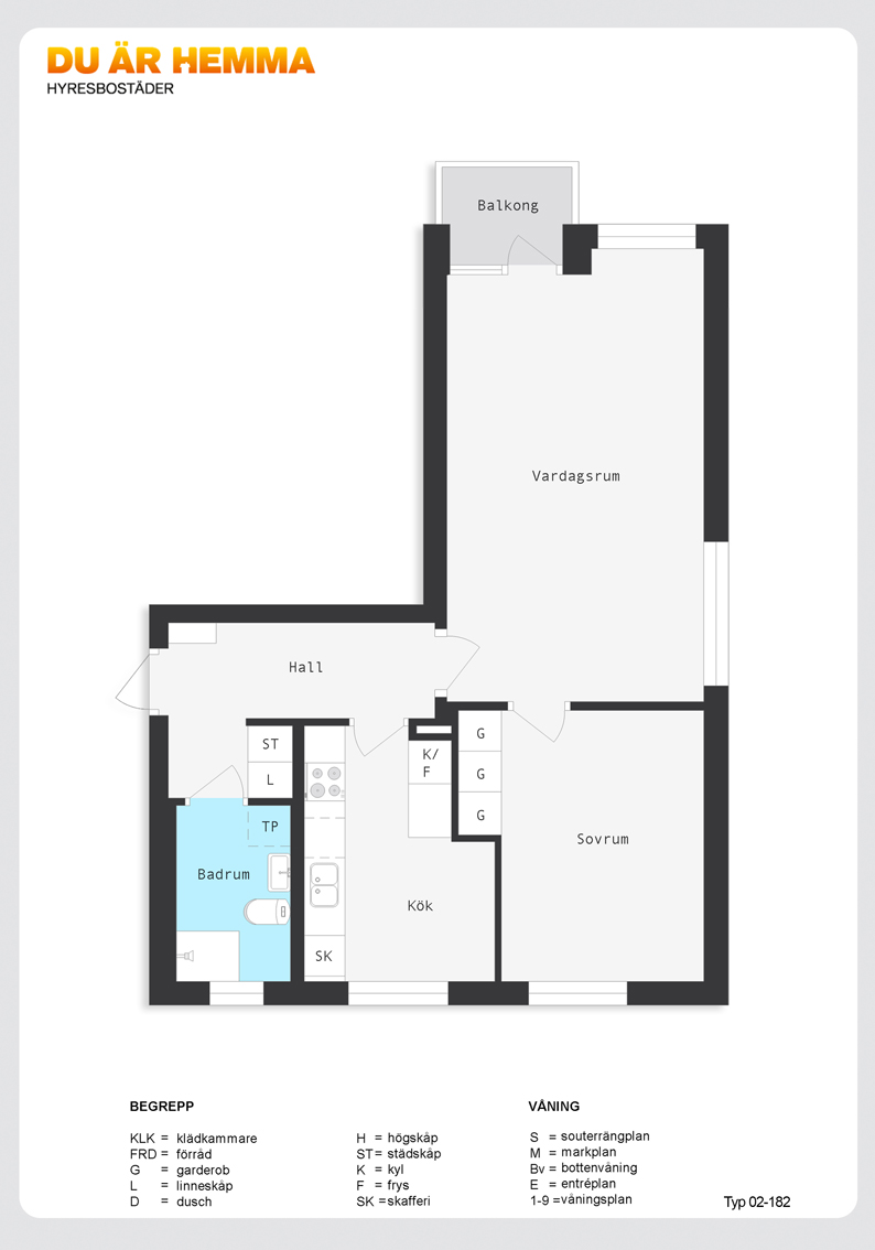 Planritning för Ljuragatan 41