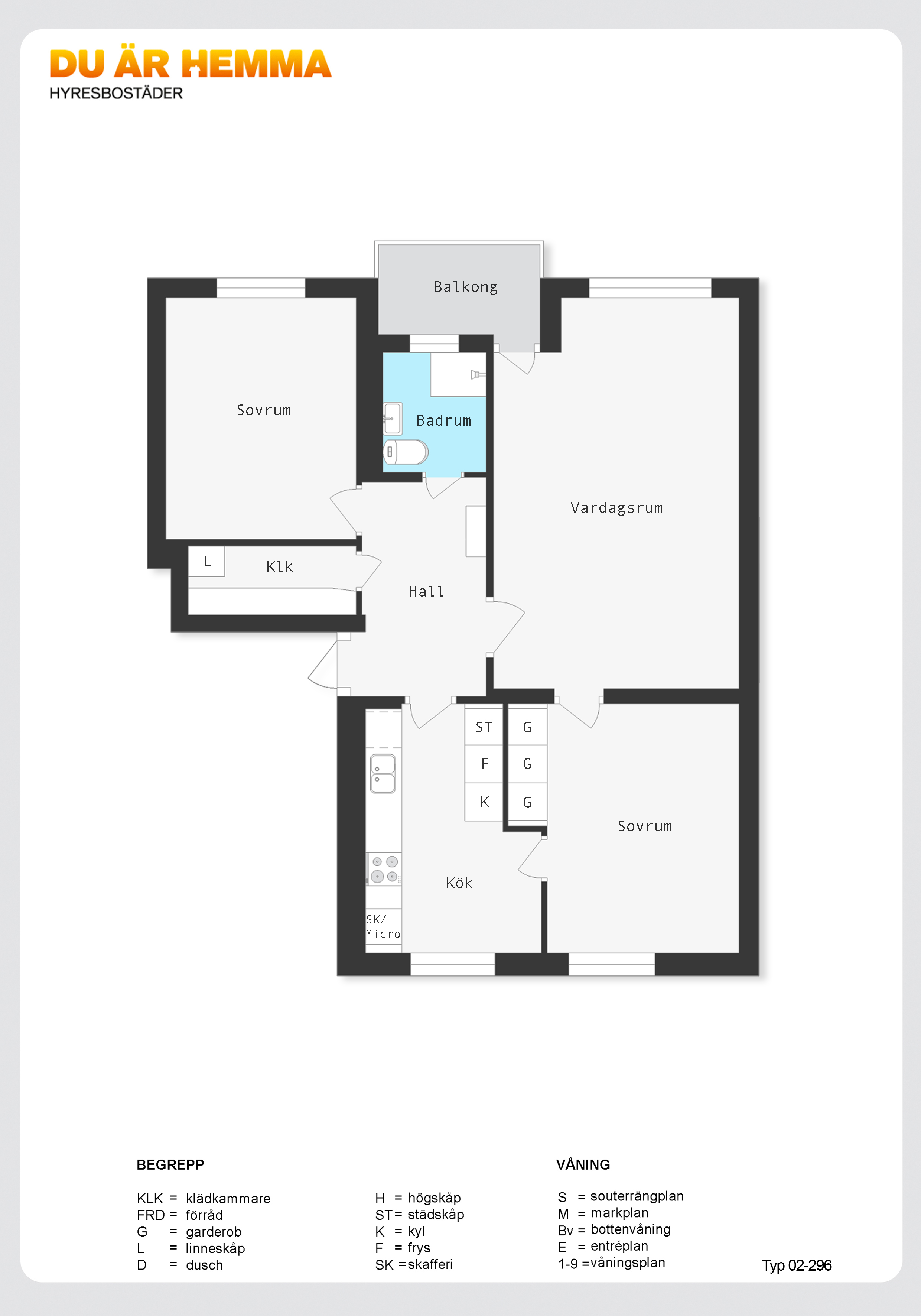 Planritning för Albrektsvägen 41
