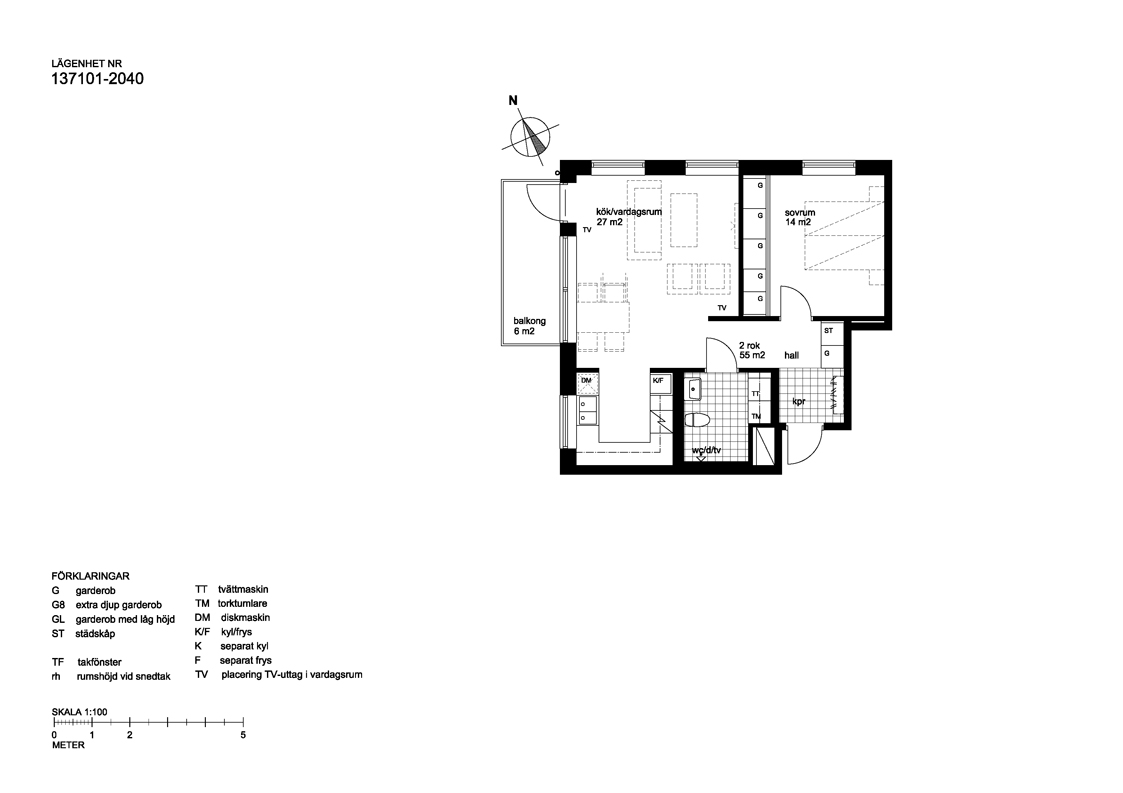 Planritning för Oskarsgatan 31