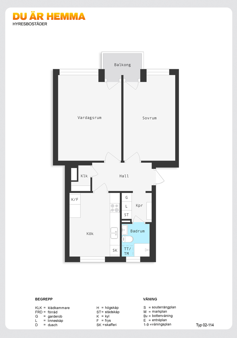 Planritning för Ljuragatan 135