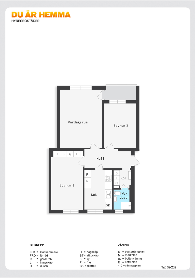 Planritning för Ljuragatan 35