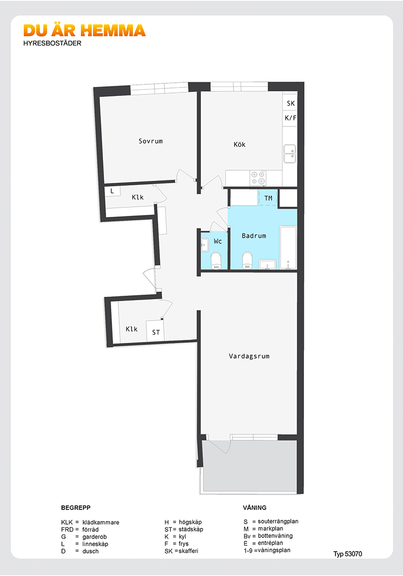 Planritning för Guldringen 3