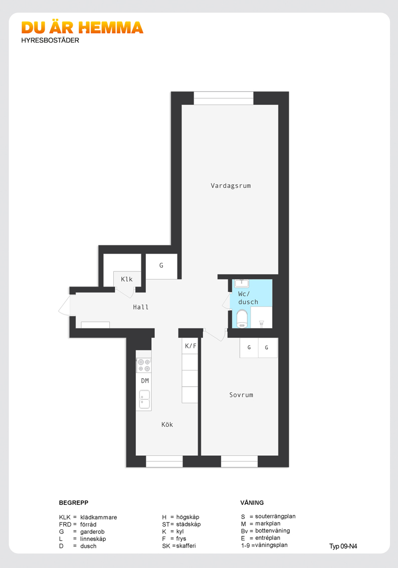 Planritning för Prästgatan 56