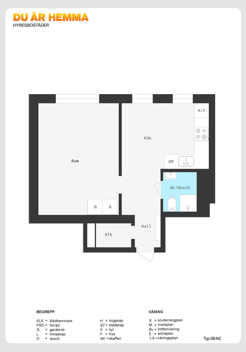 Planritning för Prästgatan 56  