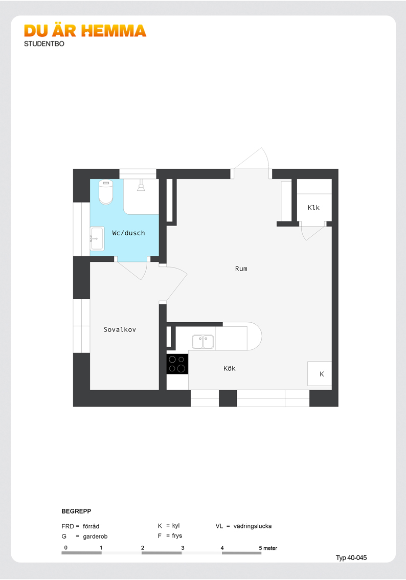 Floor plan for Eknäsgatan 5