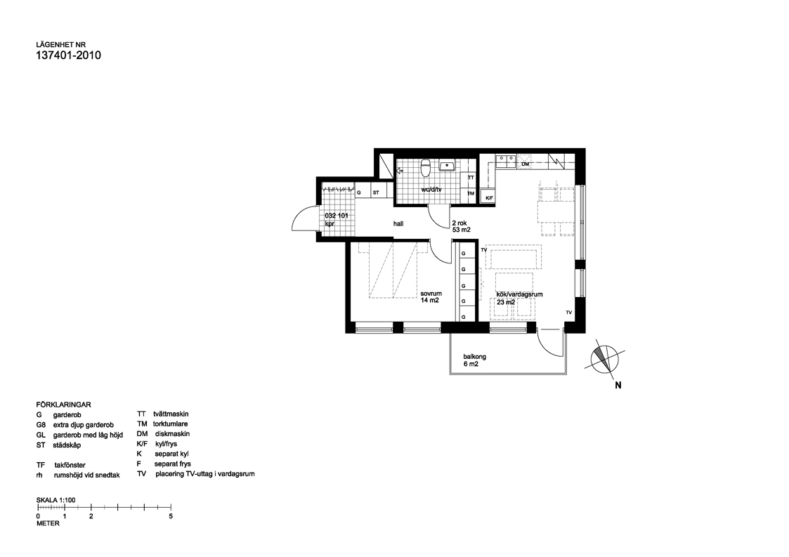 Planritning för Vinkelgatan 36