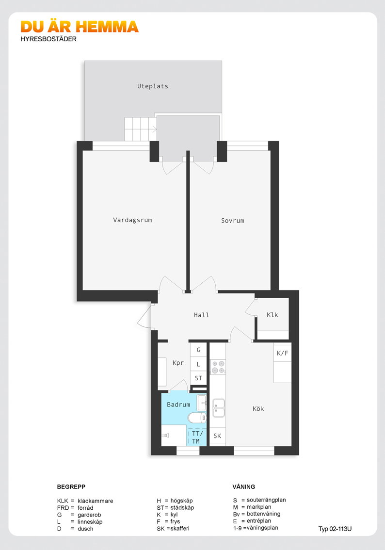 Planritning för Ljuragatan 143