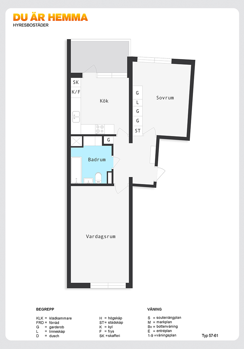 Planritning för Silverringen 42