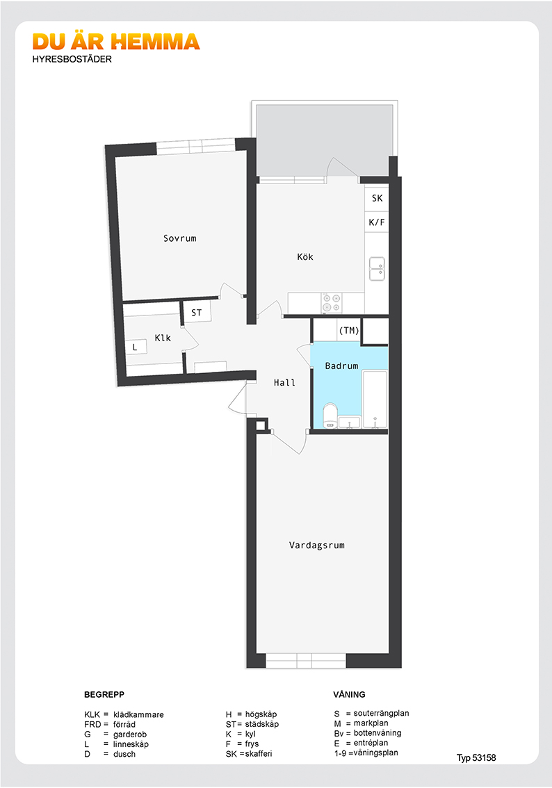 Planritning för Guldringen 4