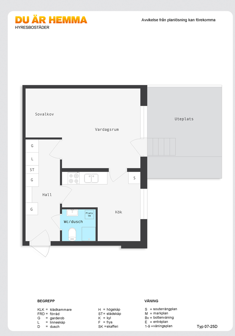 Planritning för Idrottsgatan 19