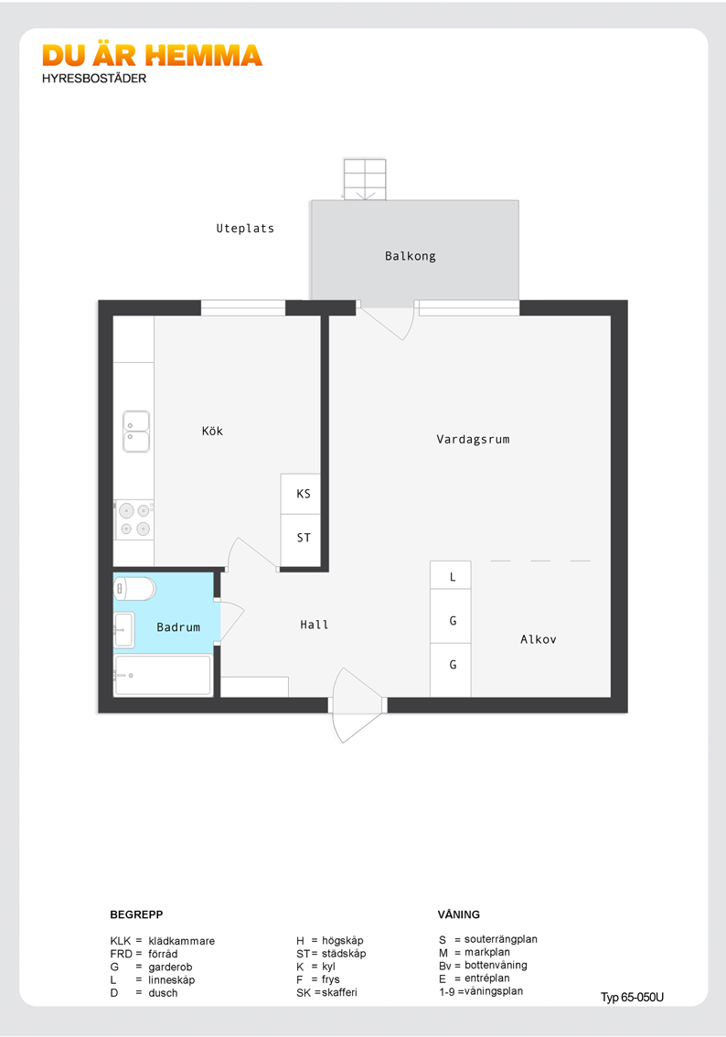 Planritning för Stationsvägen 27