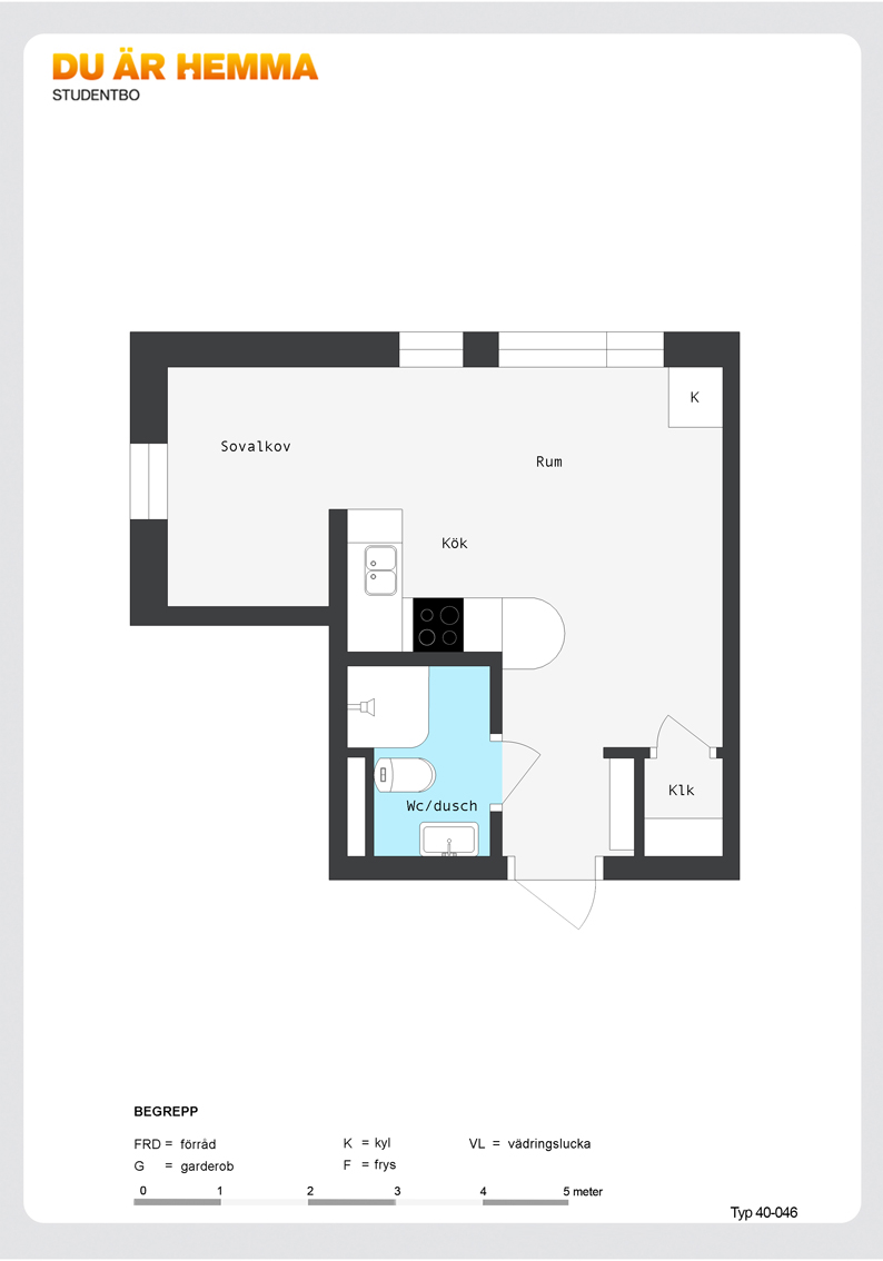 Floor plan for Eknäsgatan 5